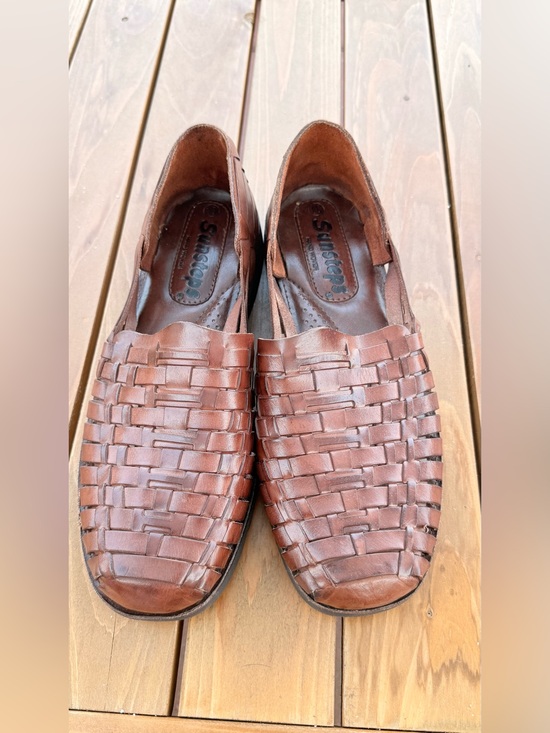 Sunsteps Shoes - SunSteps Hand Woven Leather Huarache Sandals Loafers Slip-On size 10